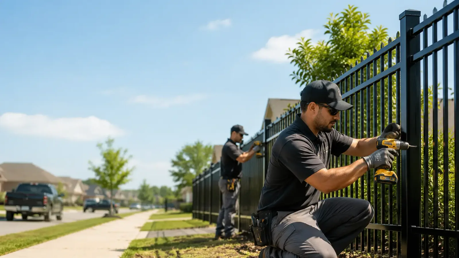 Metal Fence Installation in Windsor, ME